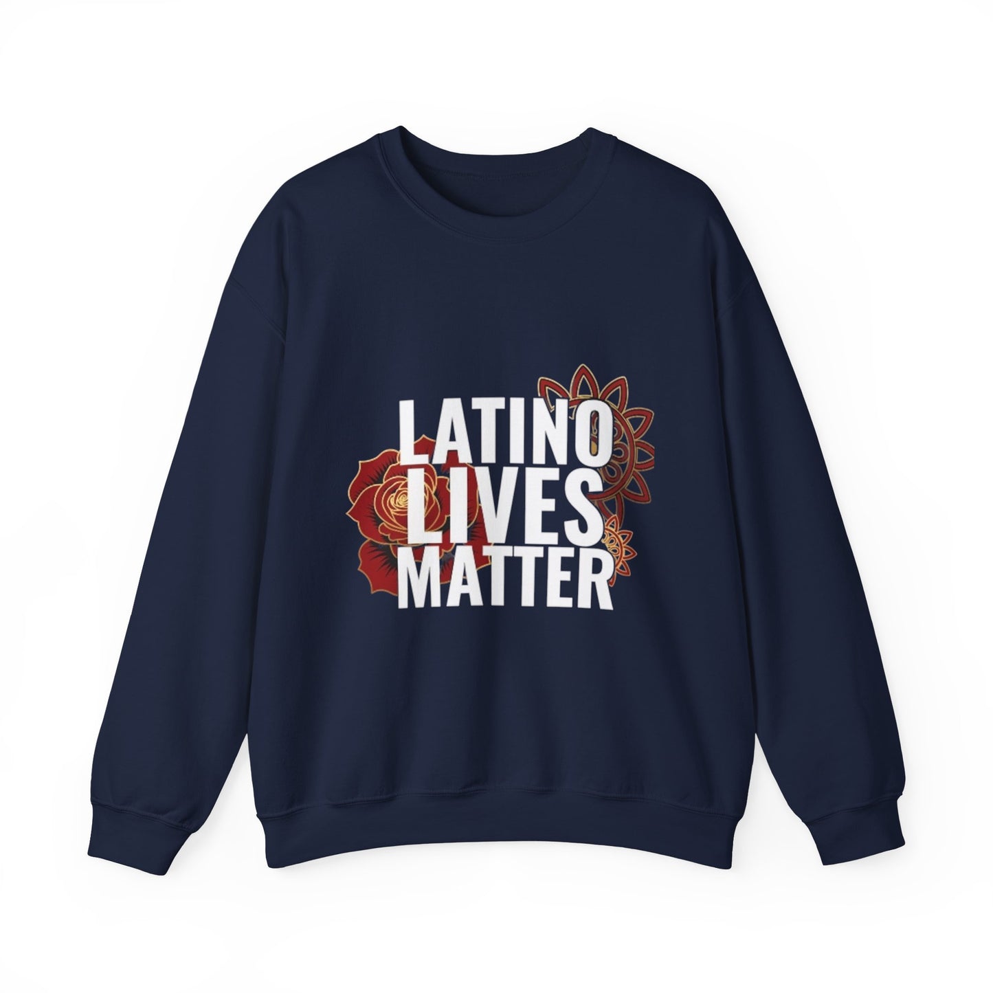 Latino Lives Matter Floral Pride Statement Sweater