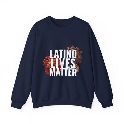 Latino Lives Matter Floral Pride Statement Sweater