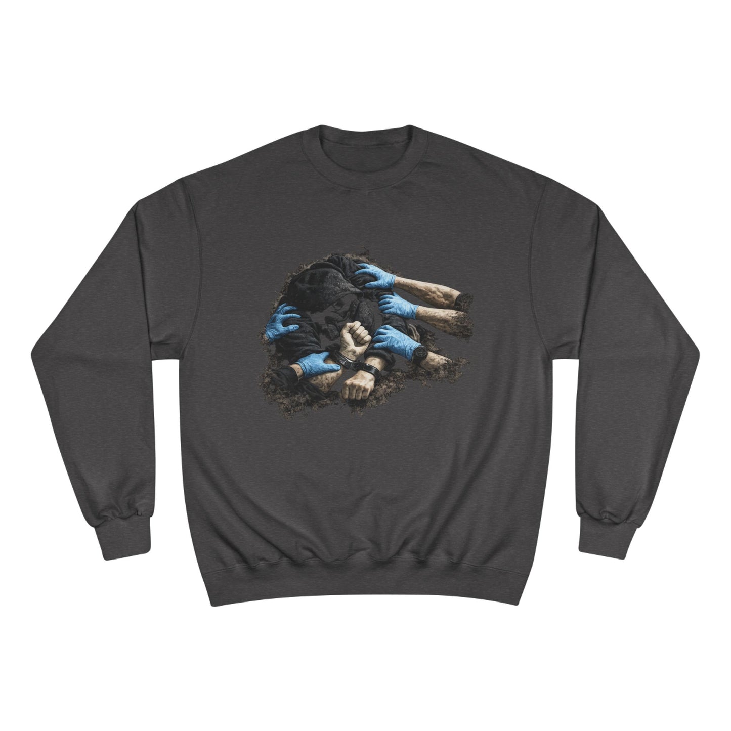 Champion Sweatshirt with Henry Nowak's Incident Image