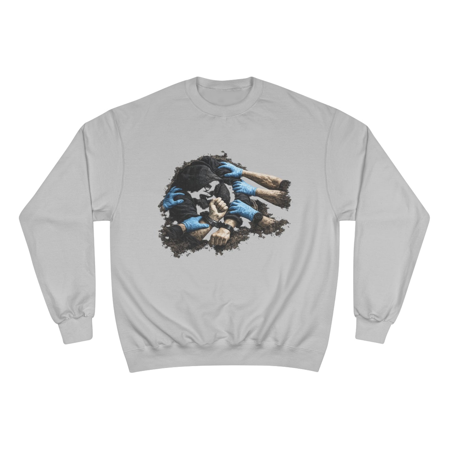 Champion Sweatshirt with Henry Nowak's Incident Image