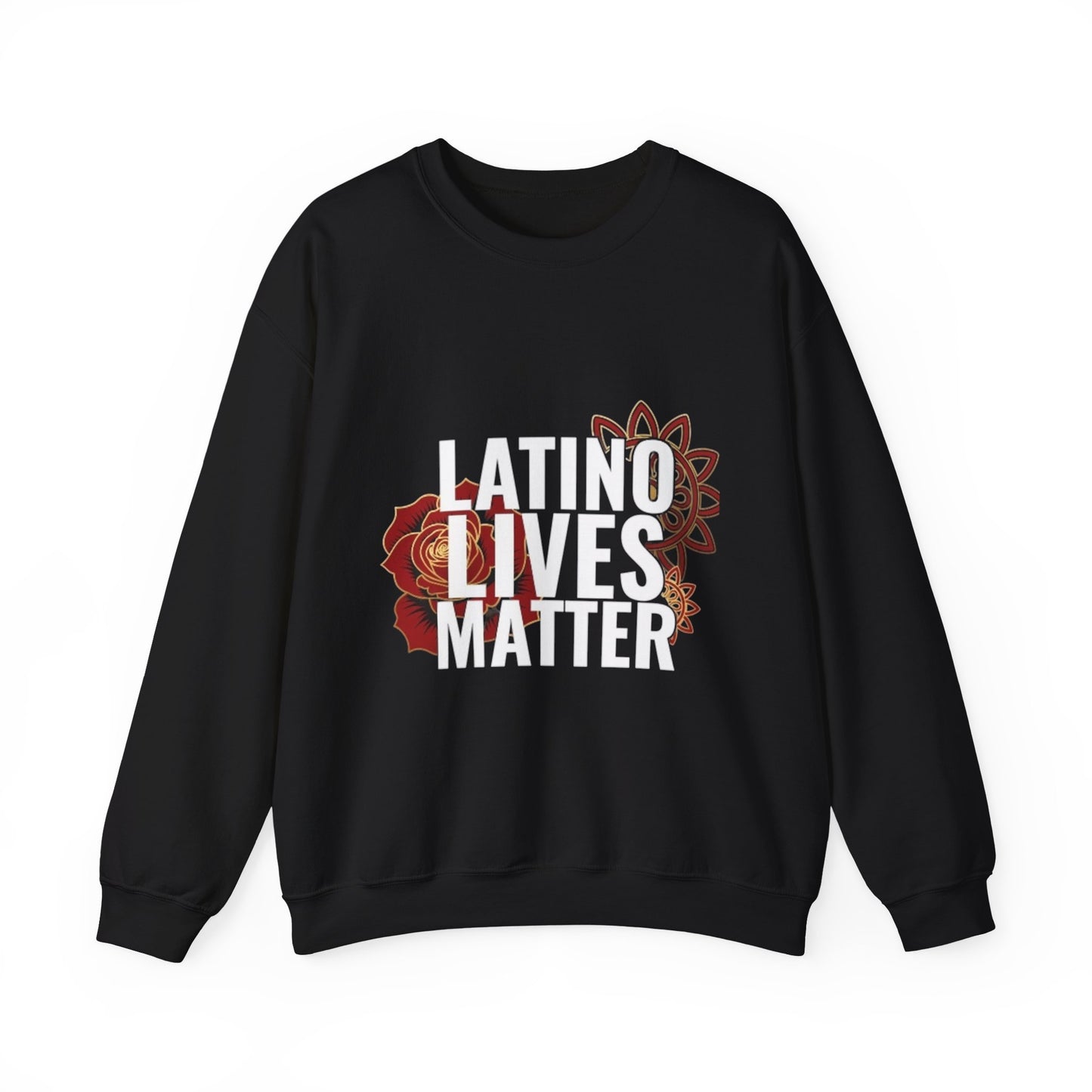 Latino Lives Matter Floral Pride Statement Sweater
