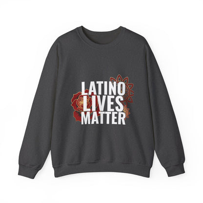 Latino Lives Matter Floral Pride Statement Sweater