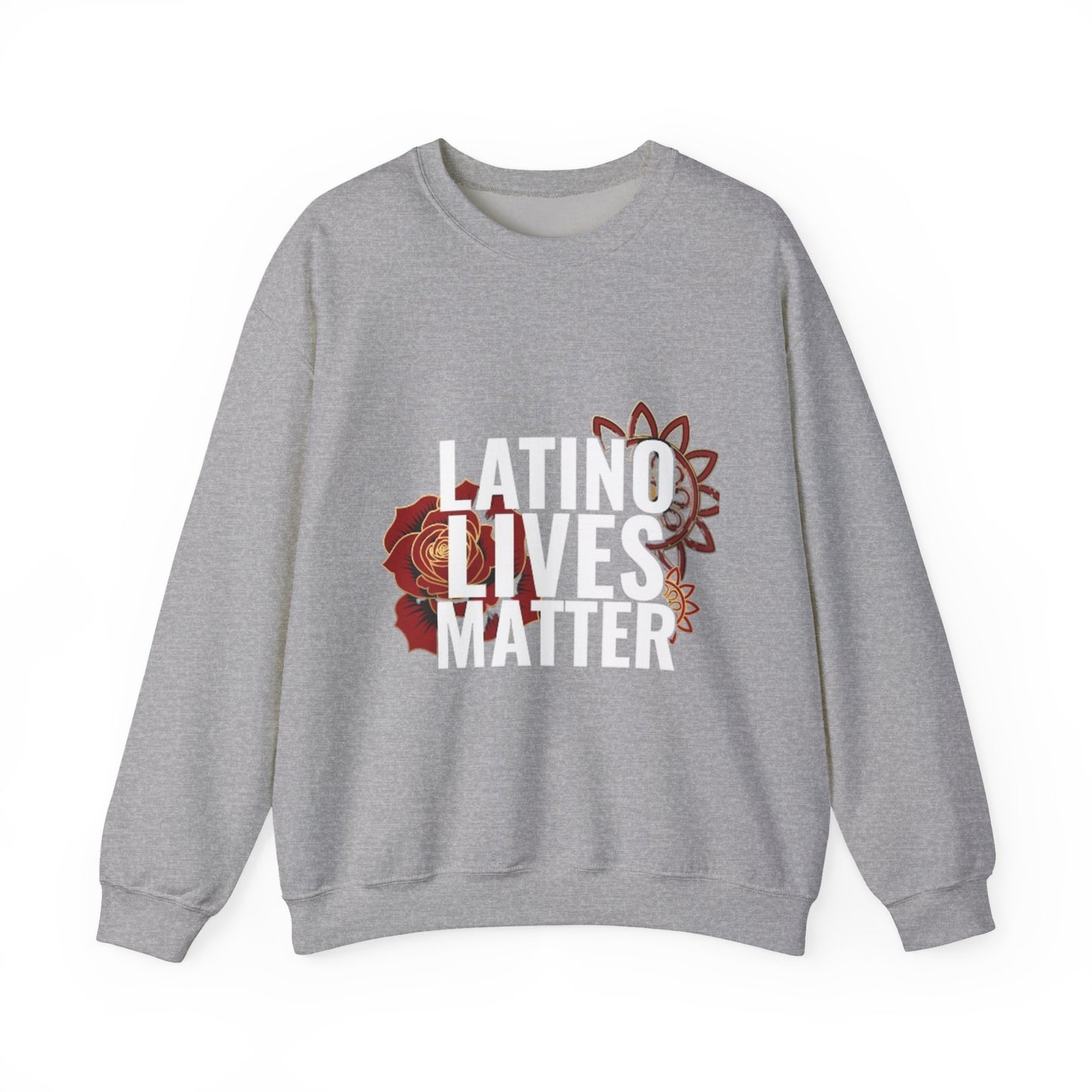 Latino Lives Matter Floral Pride Statement Sweater