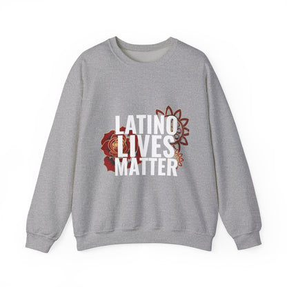 Latino Lives Matter Floral Pride Statement Sweater